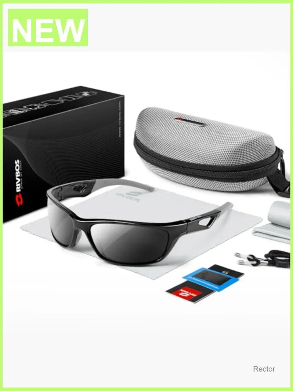 Polarized Sports Sunglasses TR90 Frame for Cycling Running Fishing Driving
